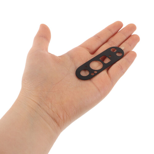 5Pcs High-Transmittance Black Phone Rear Lens Protective Cover 2