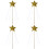4Stk Star Topper Feenstab Mit Band Cosplay Feenstäbchen 7