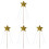 4Stk Star Topper Feenstab Mit Band Cosplay Feenstäbchen 4