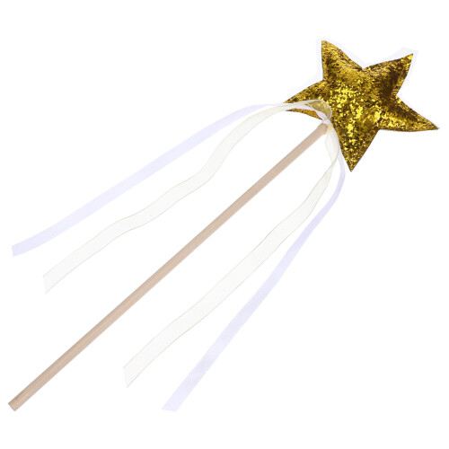 4Stk Star Topper Feenstab Mit Band Cosplay Feenstäbchen 2
