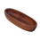 4Stk Bootförmige Essensplatte Holz Oval Für Snack 1