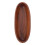 4Stk Bootförmige Essensplatte Holz Oval Für Snack 3