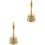 2 pcs table bell set for restaurant bar service and christmas decor 5