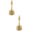 2 pcs table bell set for restaurant bar service and christmas decor 9