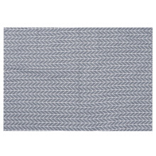 1 Stk 120x180cm Tischdecke Aus Baumwollleinen Mit Pfeilmuster Grau