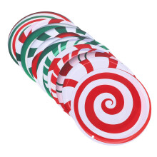 24 Weihnachts-Lutscher Pfefferminz-Anhänger Für Baum 17 Cm