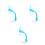 3St Portable Mini Usb Lüfter Für Pc Laptop Desktop Tablet 7