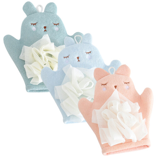 12 Badehandschuh Peelinghandschuh Körperpeeling Handschuh Scrub 1
