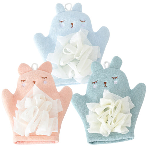 12 Badehandschuh Peelinghandschuh Körperpeeling Handschuh Scrub 2