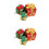 2 Sets Weihnachtslichter Boxen Beleuchtete 7