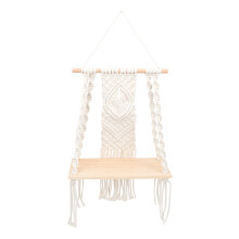 Dekorative Quasten Wandteppich Hängeboard Boho Baumwollseil Regal