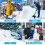 3 In 1 Schneeschippe Abnehmbar Mit Bürste Und Eisschaber 4