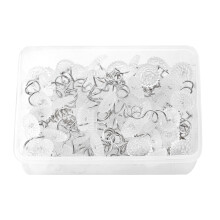 200Pcs Transparent Fixation Nails for Sofa and Bed Skirt, Pins