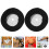 2Rollen Premium Zwarte Organza Polyester Voor DIY & Geschenk 2