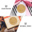 500Stk Papieraufkleber Gold Partygeschenk Sticker 8