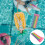 1St Regenbogen Schwimm Board PVC Mit Farbenfrohem Design 4