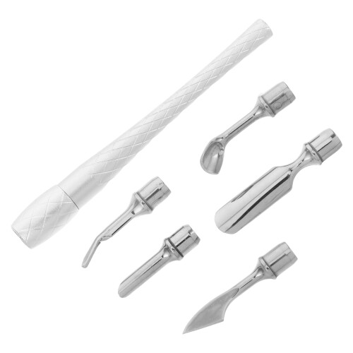 4 Sets Cuticle Pusher Mit Austauschkopf Aus 1