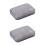 4 Multifunktionale Pillenbox Mit 6 Fächern Tragbar (Grau) 5
