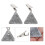 12 Marmor Windproof Tischdeckenbeschwerer 10