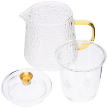 Glass Teapot Tragbar Büro Wasserkocher Mit Teebeutelhalter
