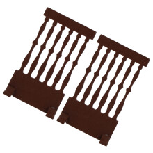 2Stk. Japanische Mini Holzschirm Einzigartiges Design Für Wohnaccessoires