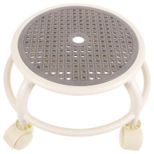 Low Stool Met Wielen Draaibare Rolkruk Voor Pedicure