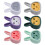 6 Pcs Adhesive Kitchen Towel Holder Towels Plug Mixed Color 5
