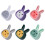 6 Pcs Adhesive Kitchen Towel Holder Towels Plug Mixed Color 3