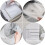 6St Witte Waszakken Set Mesh Polyester Wasmachine Bescherming 7