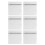 6St Witte Waszakken Set Mesh Polyester Wasmachine Bescherming 4