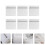 6St Witte Waszakken Set Mesh Polyester Wasmachine Bescherming 3