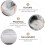 6St Witte Waszakken Set Mesh Polyester Wasmachine Bescherming 9