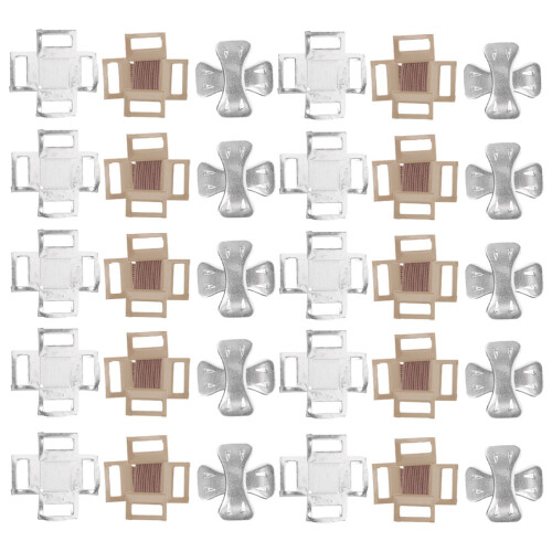 50 Juegos De Clips Compactos Para Con Hebillas Reutilizables