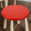 Asiento Redondo De Repuesto En Madera Resistente Para Comedor 6