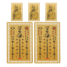 5 Unidades Tarjeta Amuleto Feng Shui Protección