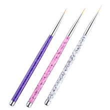 3Stk Nagelzeichnungs PP Nylon Für Nail Art