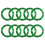 10Pcs Watermelon Fixing Holder Fruits Display Ring Base 4