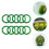 10Pcs Watermelon Fixing Holder Fruits Display Ring Base 5