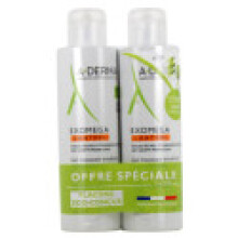 EXOMEGA CONTROL Emollient Gel 2in1 paketti 2 x 500 ml