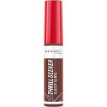 RIMMEL THRILL SEEKER Gloss Lèvres 800 Glaçage au Chocolat | Brillant Ultra Glossy 10 ml
