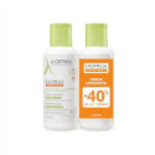A-DERMA EXOMEGA CONTROL crème émolliente 2 x 400 ml – Soin apaisant anti-grattage pour peaux sèches à tendance atopique