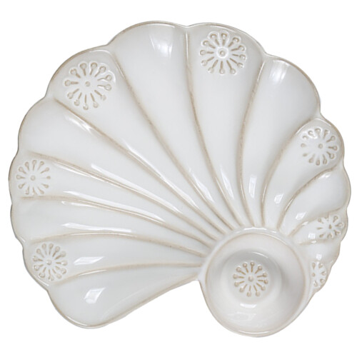 Shell Shape Ceramic Dinner Plate Home Decorative Tableware