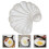 Shell Shape Ceramic Dinner Plate Home Decorative Tableware 4