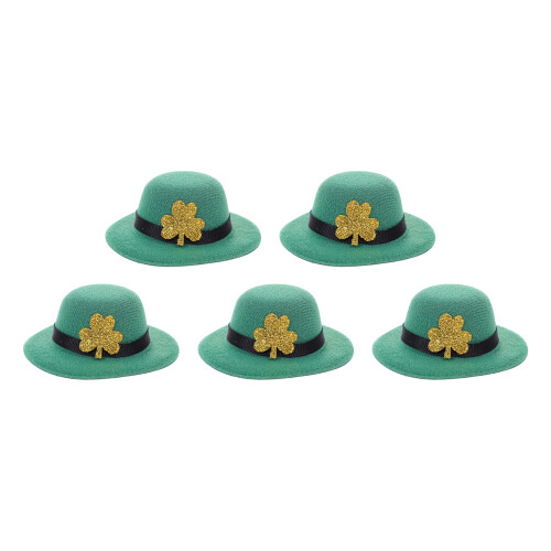 5 Pièces Chapeaux De Décoration Pour Bouteille De Vin Saint-Patrick 1
