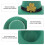 5 Pièces Chapeaux De Décoration Pour Bouteille De Vin Saint-Patrick 11