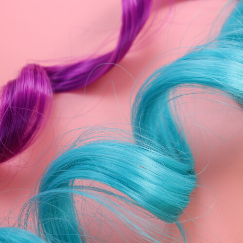 22 Pezzi Extension Colorate Con Clip Pettini Per Feste 2