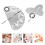2 Set Palette Con Spatole In Acciaio Per Nail Art 6