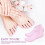 4 Paia In Silicone Idratanti Per 7