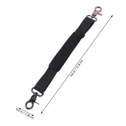 2Pcs Speaker Cabinet Handle Strap Black Nylon Webbing Travel Carrying 2