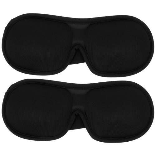 2St Draagbaar Polyester Oogmasker Voor En Comfort 1